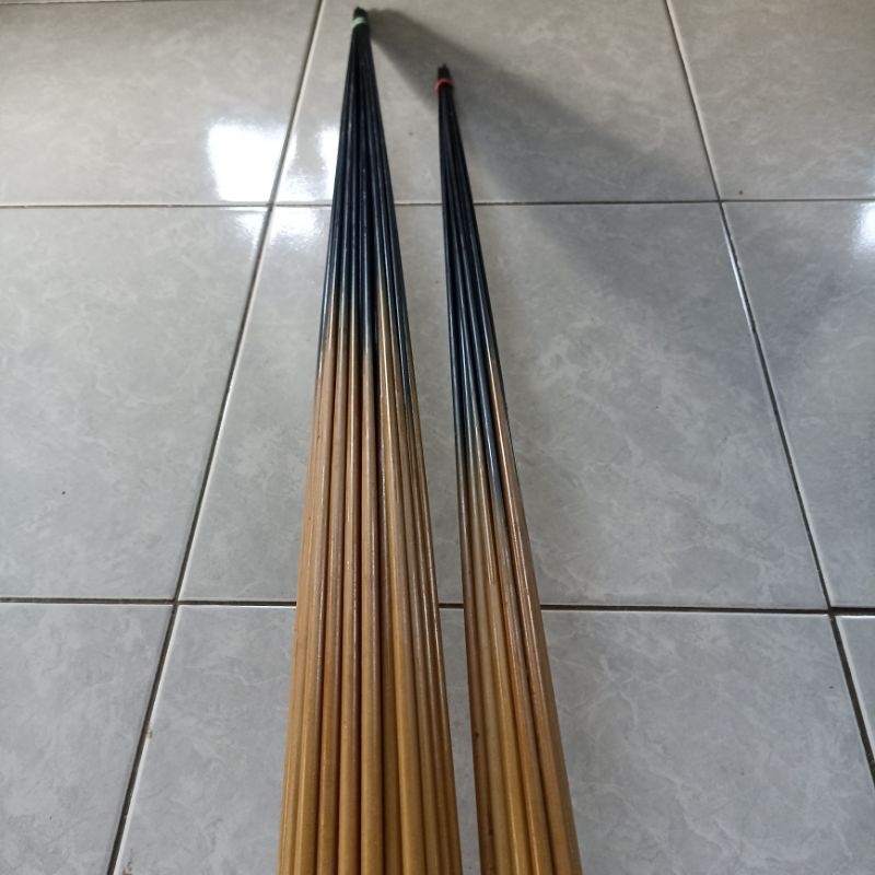 carbon sutet bahan joran pancing 7,11mm 100cm dan 120cm