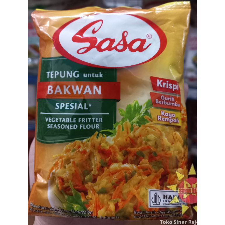 

Sasa Tepung Bakwan Spesial 90 gram