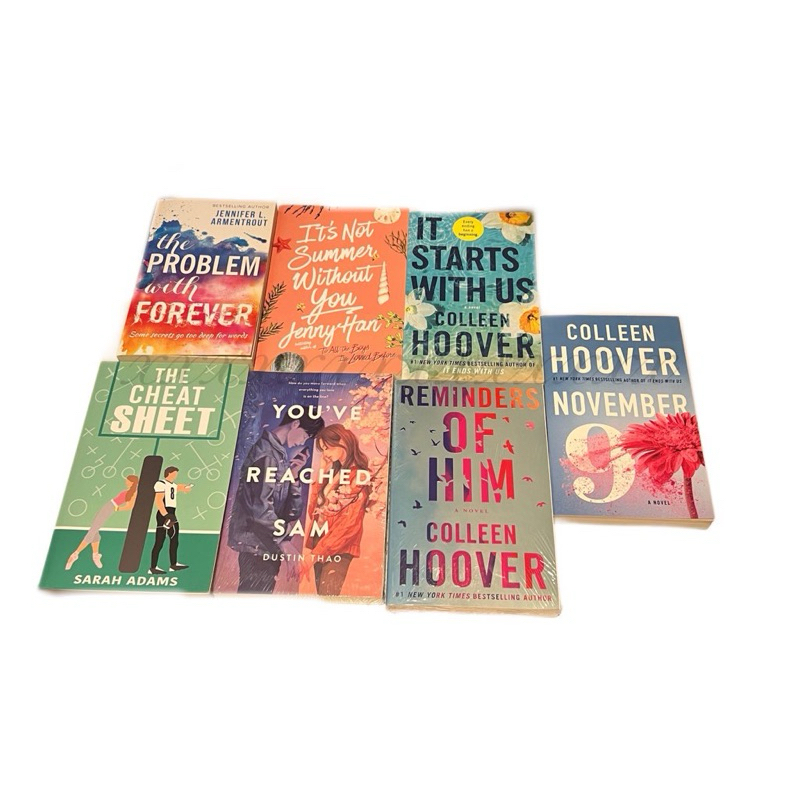 preloved original books | the problem with forever / you’ve reached sam / it’s not summer without yo