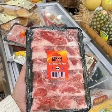 

Bossel Beef Slice premium 500gram