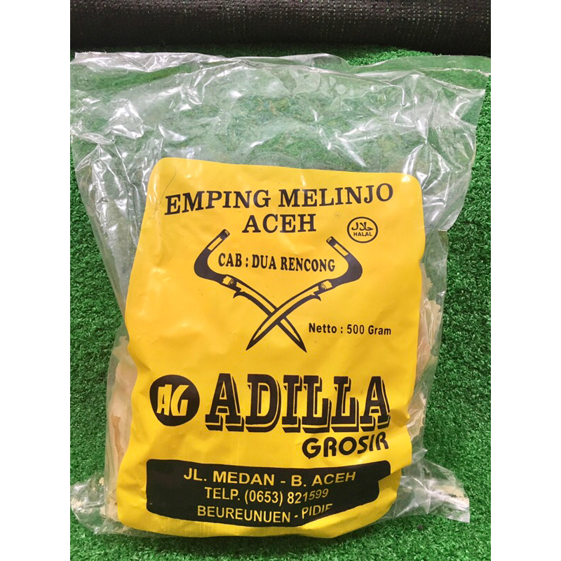 

Emping Melinjo Aceh Crackers Keripik 500gr Lokal HALAL