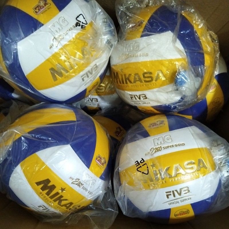 bola volly Mikasa supergold mv2200 original