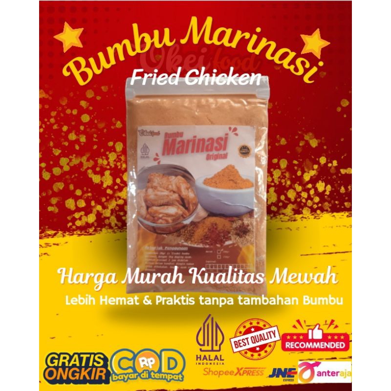 

BUMBU MARINASI FRIED CHICKEN ORIGINAL 250gr