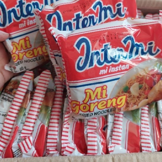 

Intermi Mi Goreng Fried Noodles 60 GRAM 1 PAKET ISI 5 PCS