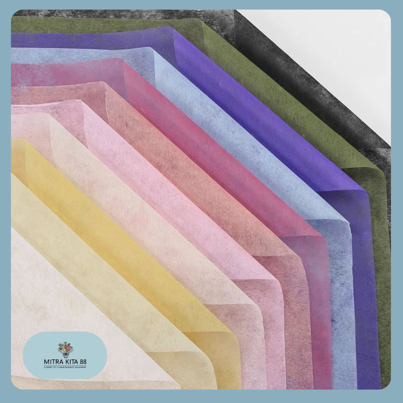 

Isi 20 LEMBAR Flower Wrapping Cotton Paper Florist Kertas Tisue Tisu Buket Bunga KB013