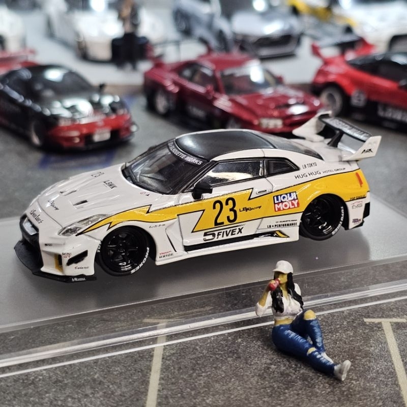 Cm Model lb Super Silhouette works GT nissa 35GT GTR R35 23 petir sphare light mini gt time micro st