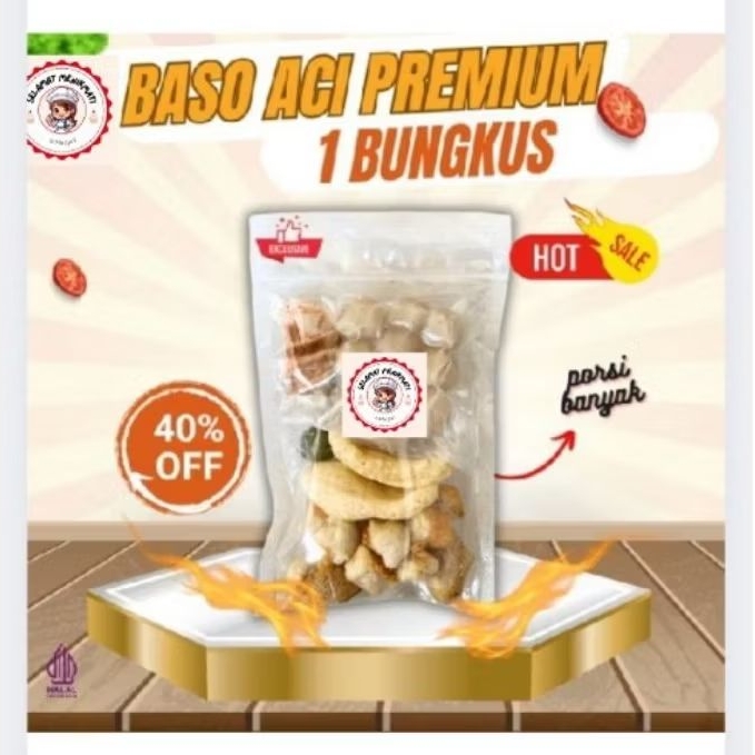 

1 Bungkus Baso Aci Premium Isian Per Topingan nya Lengkap Dan Hrga Mumerr