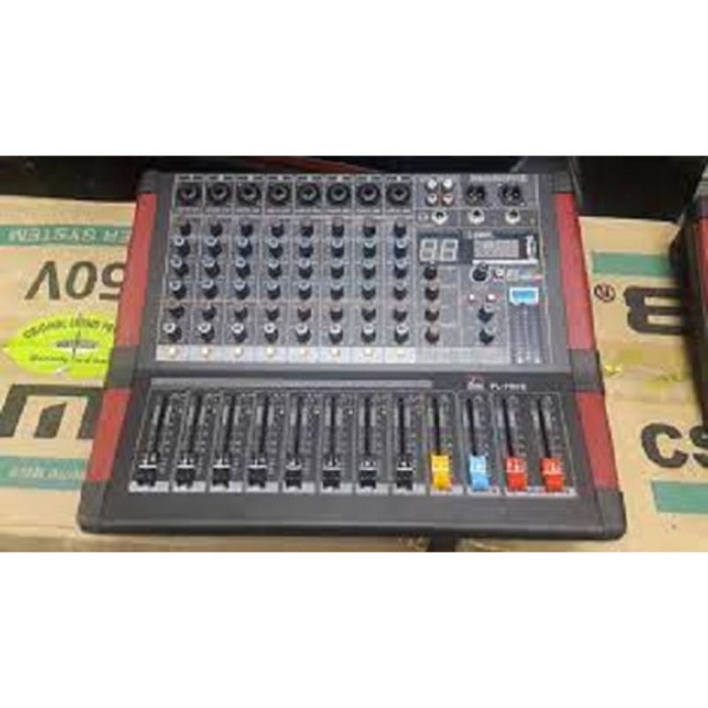 AUDIO MIXER PASLINE PL-80S 8 CHANNEL PASLINE PL80 S