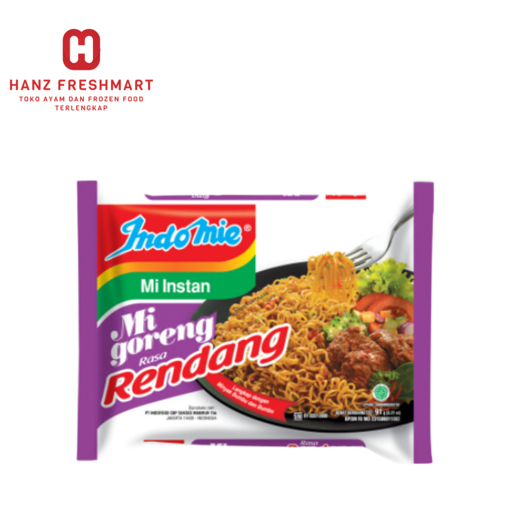 

Indomie Goreng Rendang 85gr - Hanz Freshmart