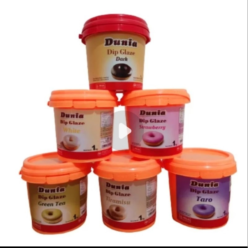 

Dunia Dip Glaze kemasan 1 kg