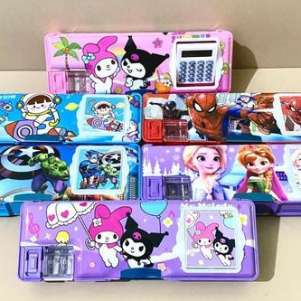 

[1 Pcs] Kotak Pensil Magnet CALCULATOR + RAUTAN - FANCY - BOY