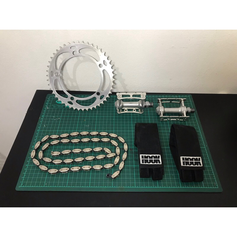 Chainring Lasco + Rantai Shimano