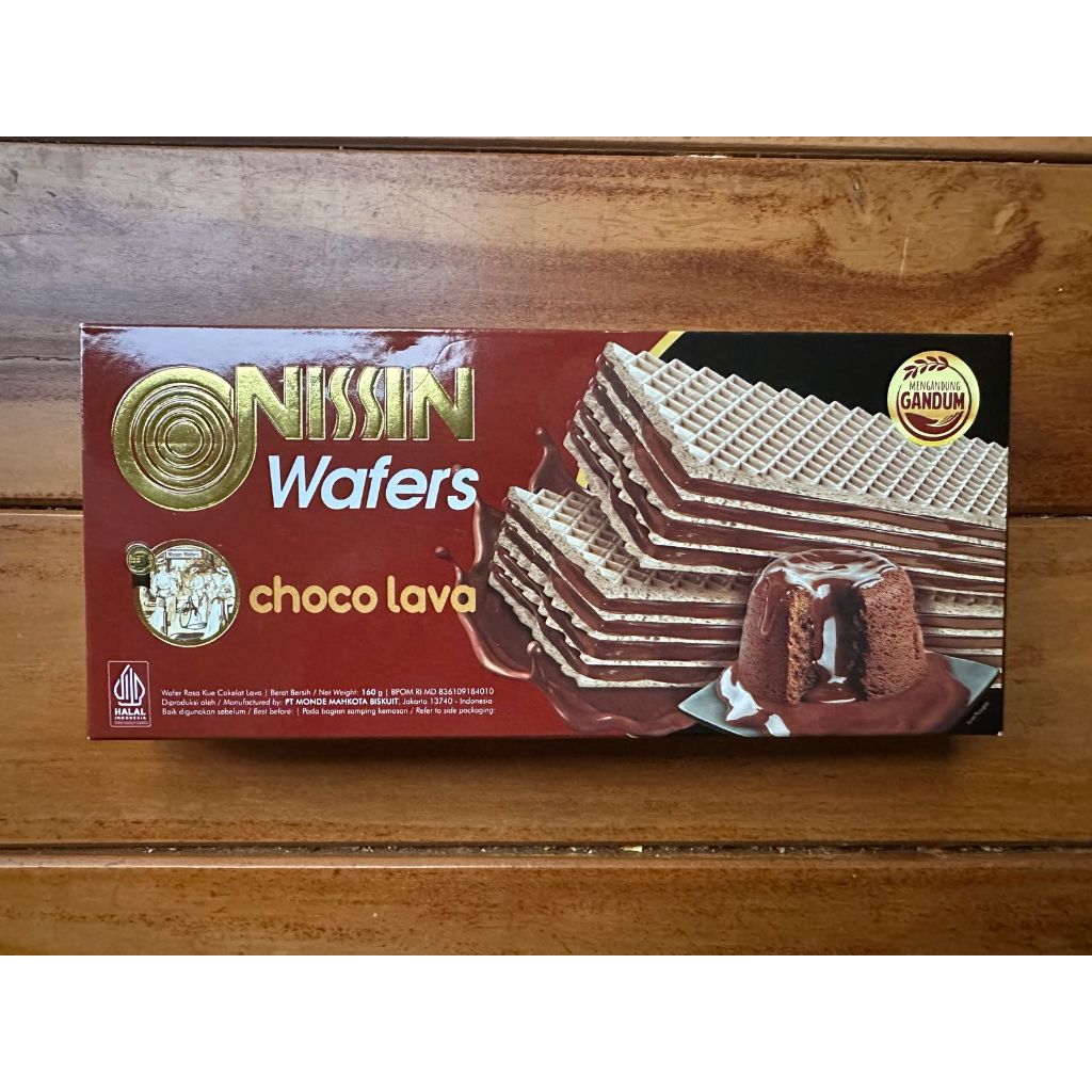 

Nissin Wafers Choco Lava 160g