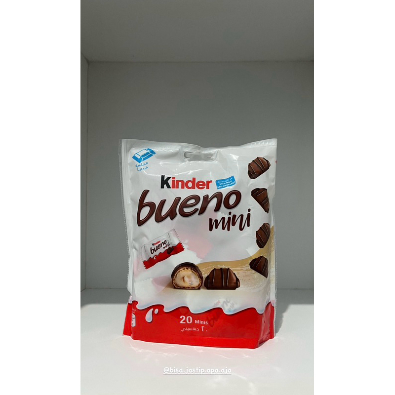 

COKLAT VIRAL KINDER BUENO isi 20 import from Dubai + BONUS
