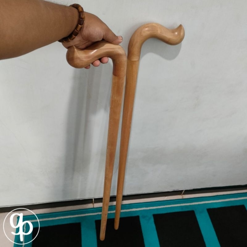TONGKAT JALAN 1 METER TONGKAT JALAN KAYU CENDANA WANGI