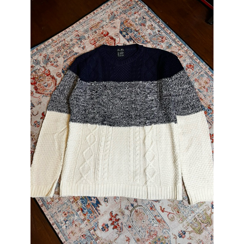 Sweater Knitwear Rajut Zara for man Second Preloved