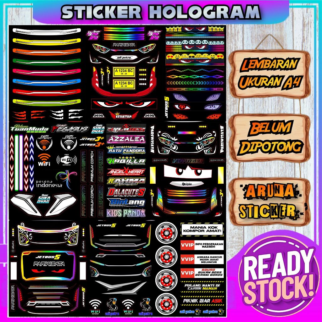 

Acc Miniatur Bus / Stiker Aksesoris Miniatur Bus Belum di Cutting Lembaran A4