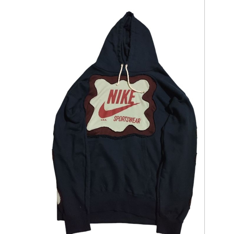 NIKE REWORK HOODIE SIZE M OVERSIZE SPORTWEAR