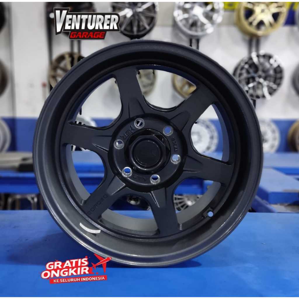 velg mobil pajero fortuner hilux triton blazer ring 17 lebar 9 et0 type hsr sty model te37 warna gre