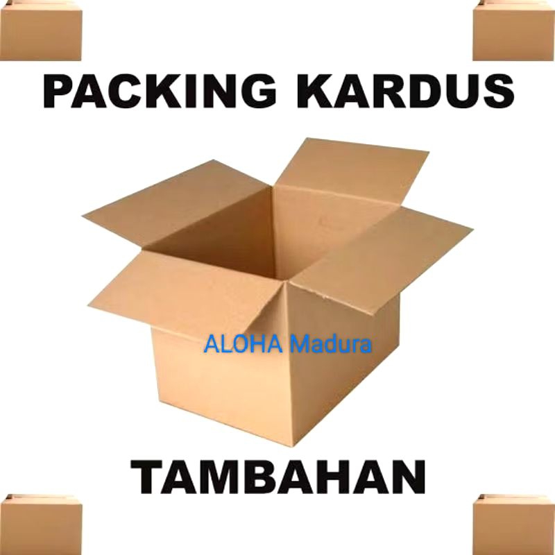 

packing kardus (order barang di toko kami)