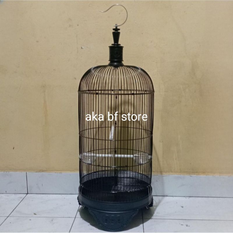 sangkar burung lovebird dragon pintu bawah