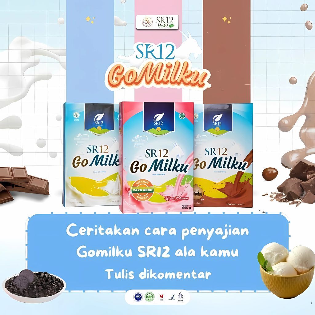 

Go Milku SR12 Halal Susu Kambing Etawa Premium Gold Original Terlaris Promil Bumil Busui Lansia