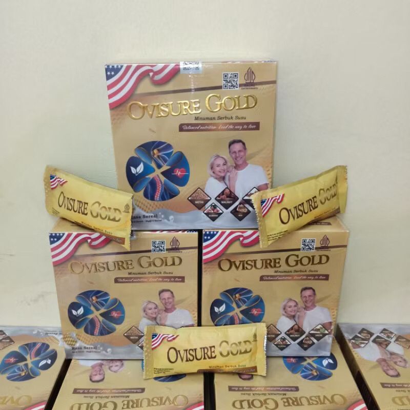 

PAKET 10 BOX OVISURE GOLD MILK SUSU OBAT TULANG DAN SENDI YG SEHAT 100% DIMFOR USA