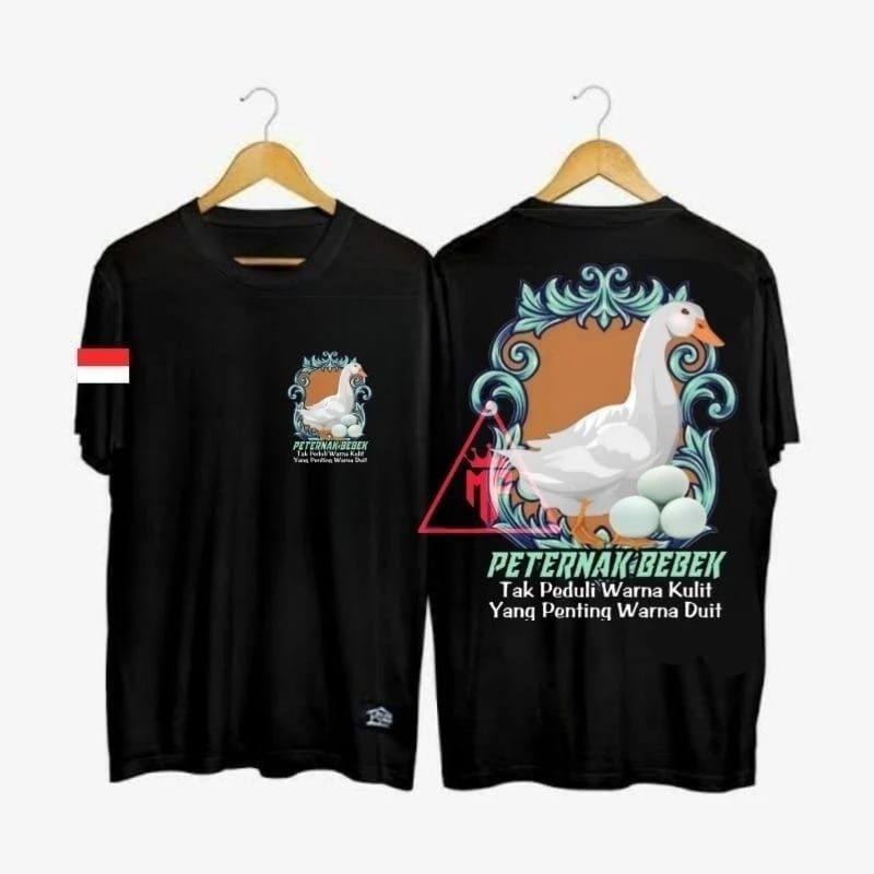 KAOS LENGAN PANJANG TEMA PETERNAK BEBEK
