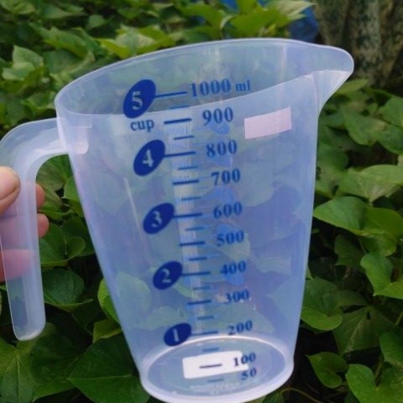 TAKARAN AIR 1000ML/PENAKAR AIR BASIC HOME 1LITER/TEKO PLASTIK BASIC HOME