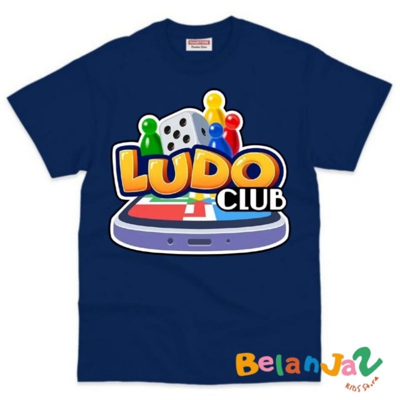 BAJU ANAK KAOS ANAK LUDO KING ATASAN ANAK FREE NAMA