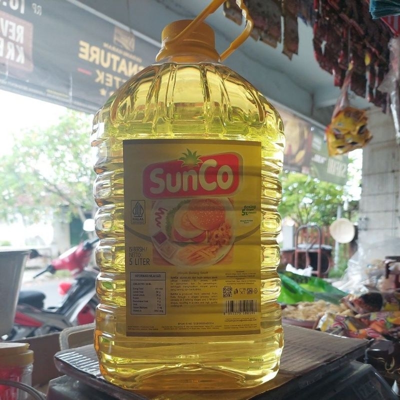 

MINYAK SUNCO 5L [SATUAN]/Minyak Kemasan 5Liter / Minyak DirigenT anggung 5Liter