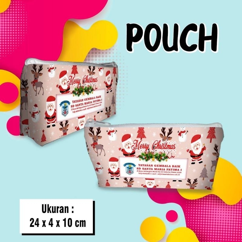 

Tempat pensil pouch custom free design tempat pensil anak sekolah SD SMP SMA