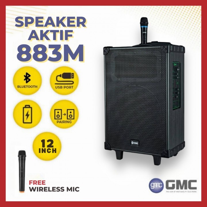 Speaker portable GMC 12 inc 883M