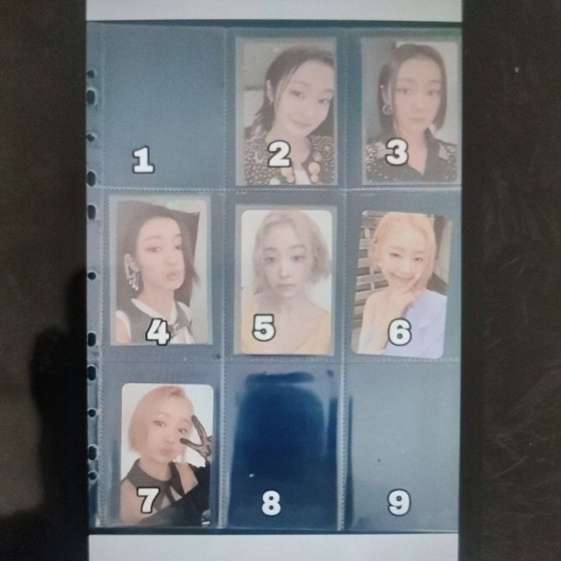 Official Album Photocard Léa Secret Number