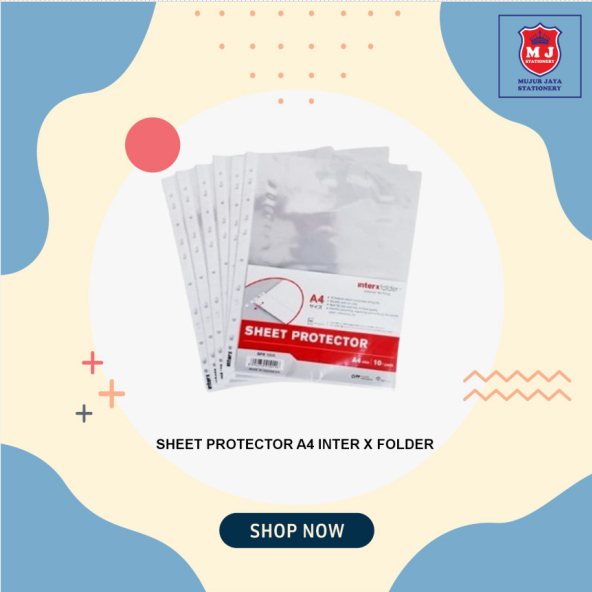 

INTERX SHEET PROTECTOR A4 SPX100A