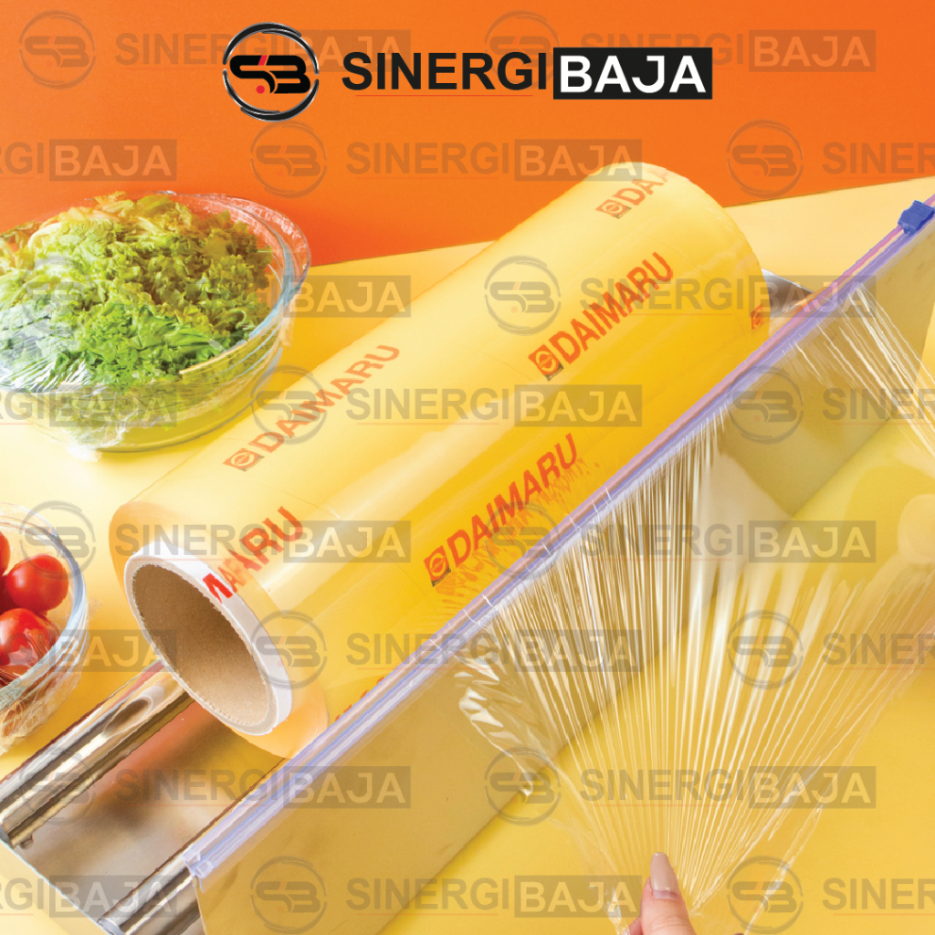 Daimaru Cling Wrap Dispenser Alat Pemotong Plastik Wrapping / Alat Pemotong Plastik Makanan / Slide 