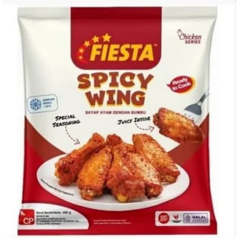 

Fiesta Spicy Wing 400gr