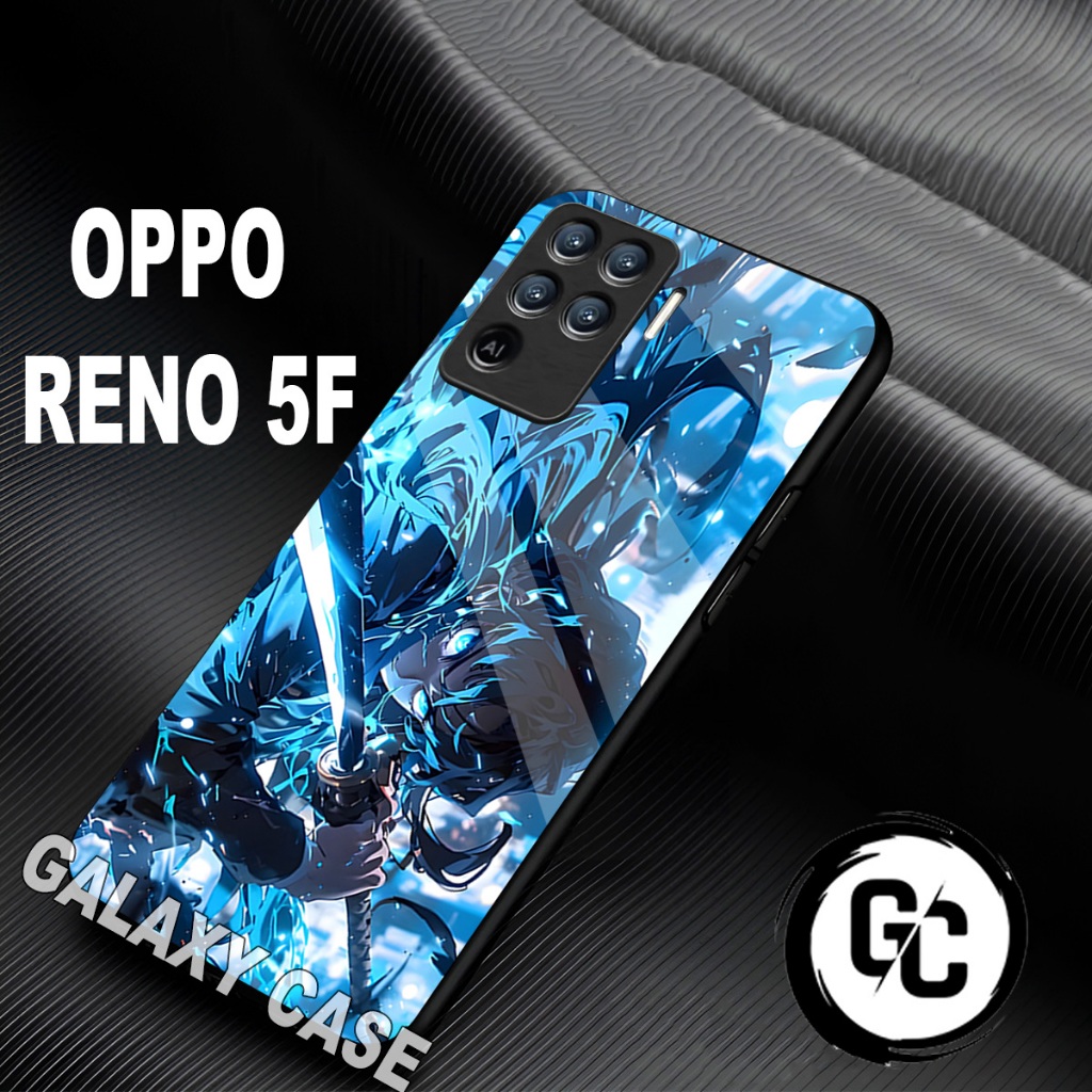 Case Hp OPPO RENO 5F/GC26/motif gambar ANIME/casing RENO 5F/kesing/case/softcase/glossy/glitter