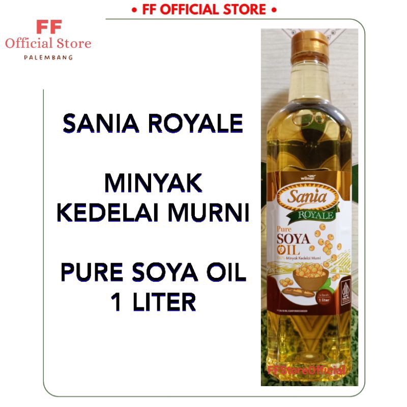 

SANIA Royale Minyak Goreng Kedelai Pure Soya Oil 1 Liter / Botol