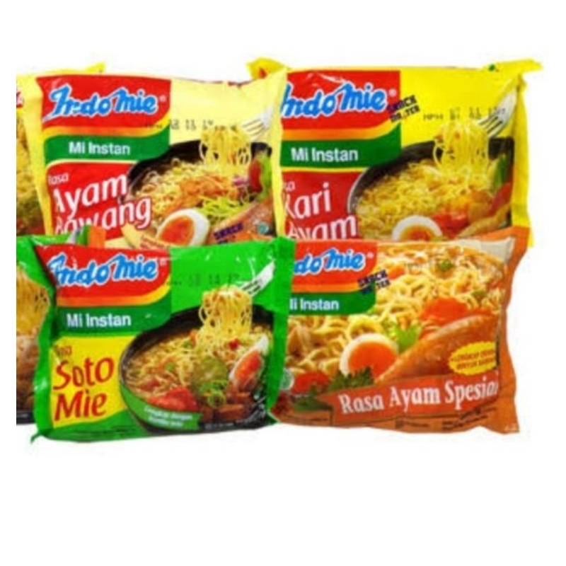 

INDOMIE INSTAN ALL VARIAN 1 pcs 5 pcs enak mantap