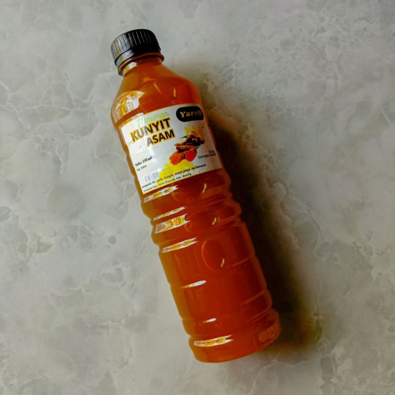 

Kunyit Asam Kemasan Botol netto 510ml