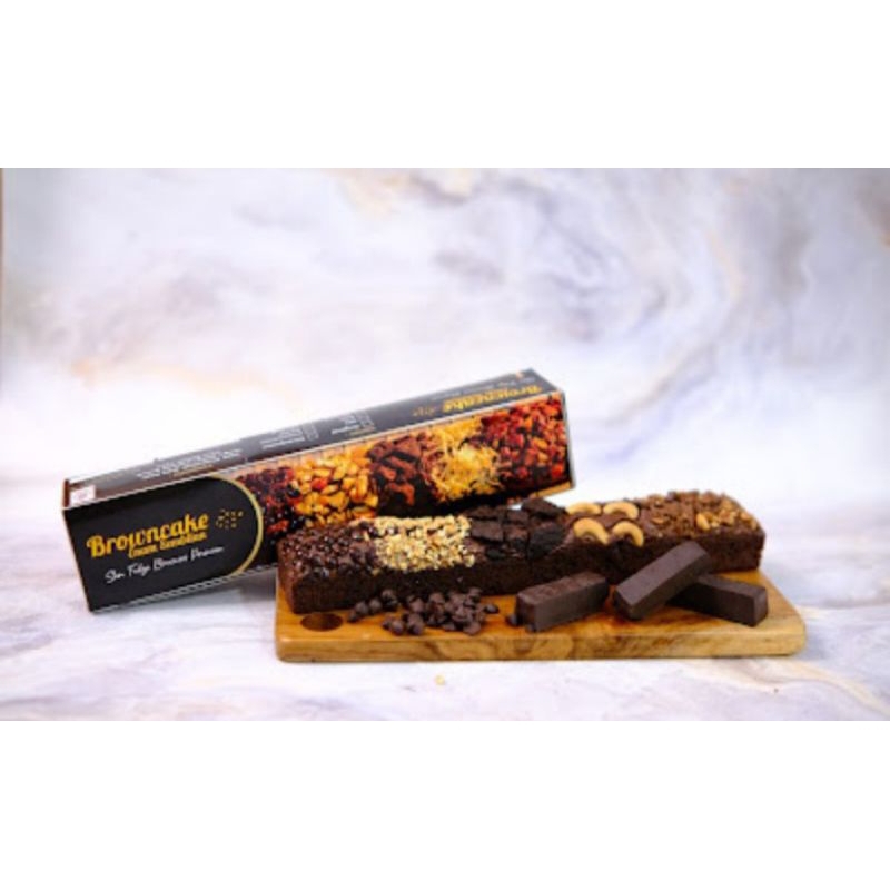 

BROWNCAKE 69 Slim Fudge Brownies Premium