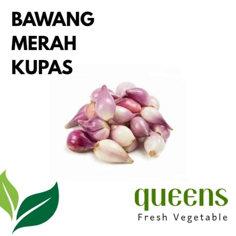 

Bawang Merah Kupas|Bawang Merah Kupas Fresh 100gr