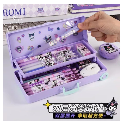 

POM Kotak Pensil Karakter Model Koper Kotak Pensil Koper Tempat Pensil Roda Tarik Kotak Pensil Tarik 2 Tingkat