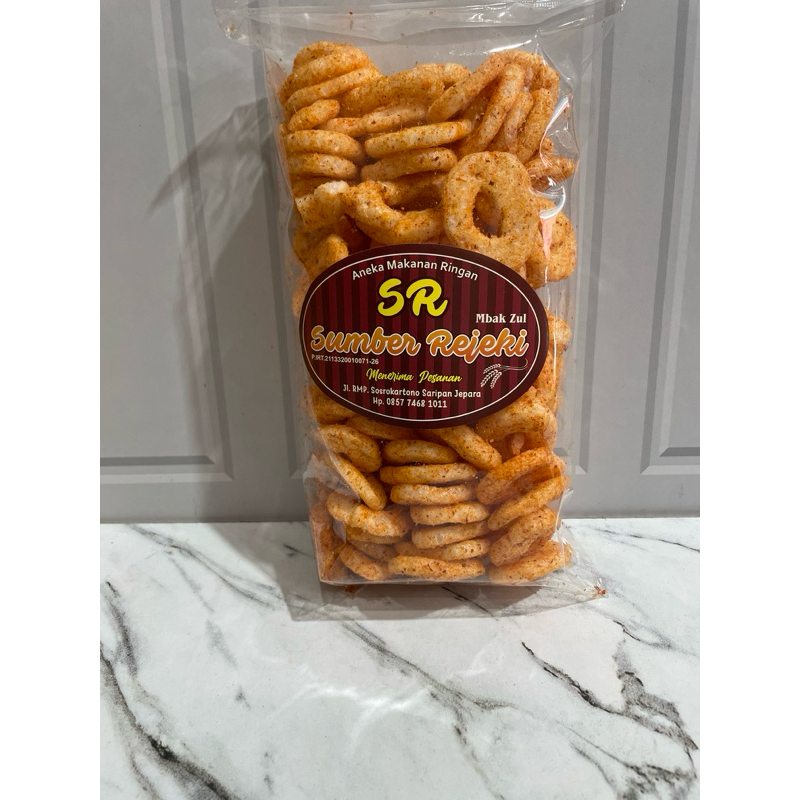 

KRUPUK RING SETAN 100 GRAM