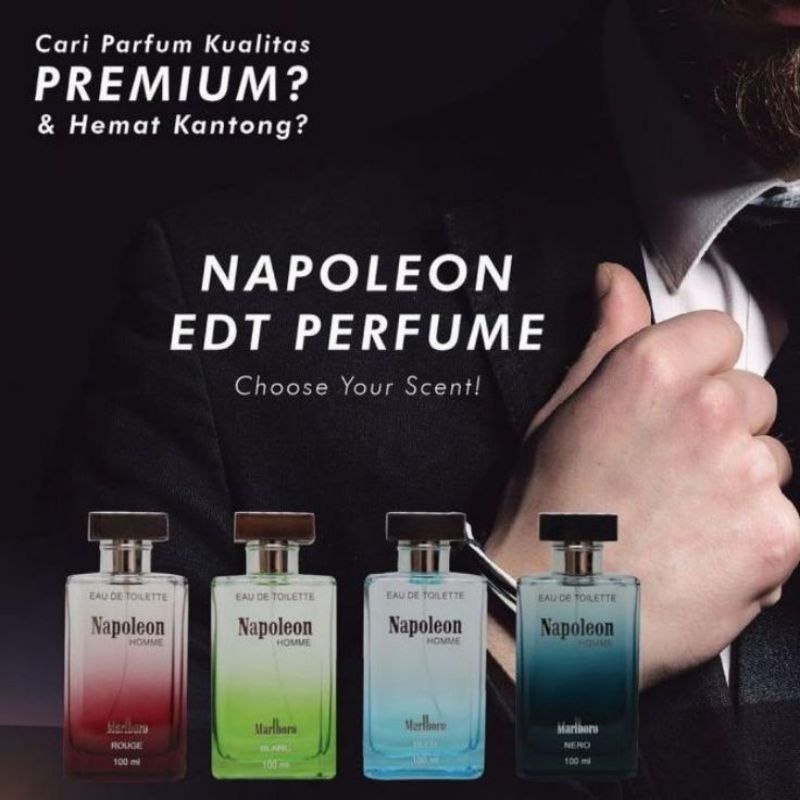 Napoleon Parfum Pria Eau de toilette EDT Nero 65  ML