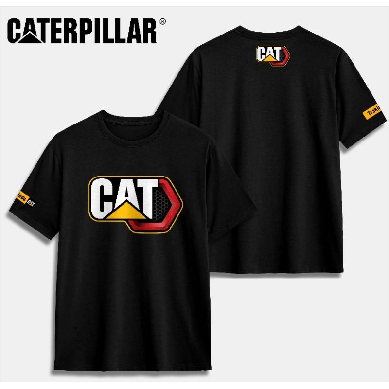 Kaos Caterpillar Trakindo / baju CAT excavator / kaos operator alat berat