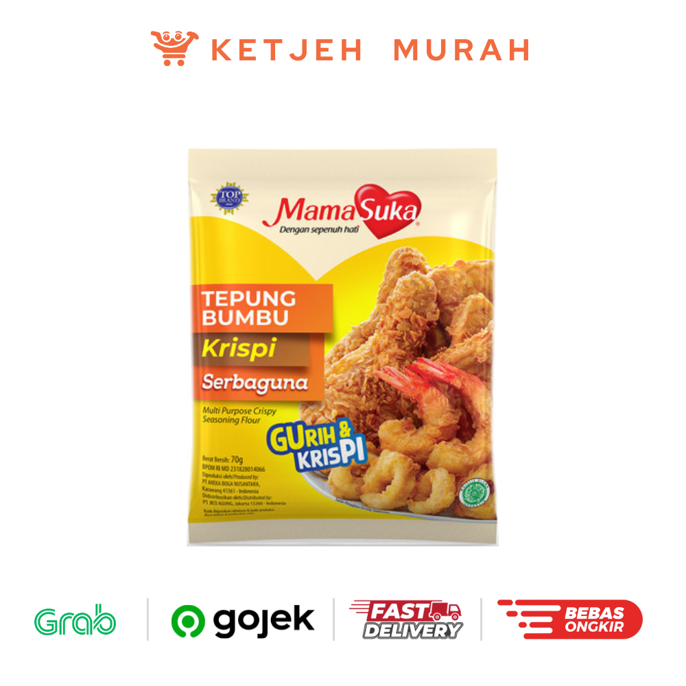 

Mamasuka Tepung Bumbu Krispi Serbaguna 210 Gram