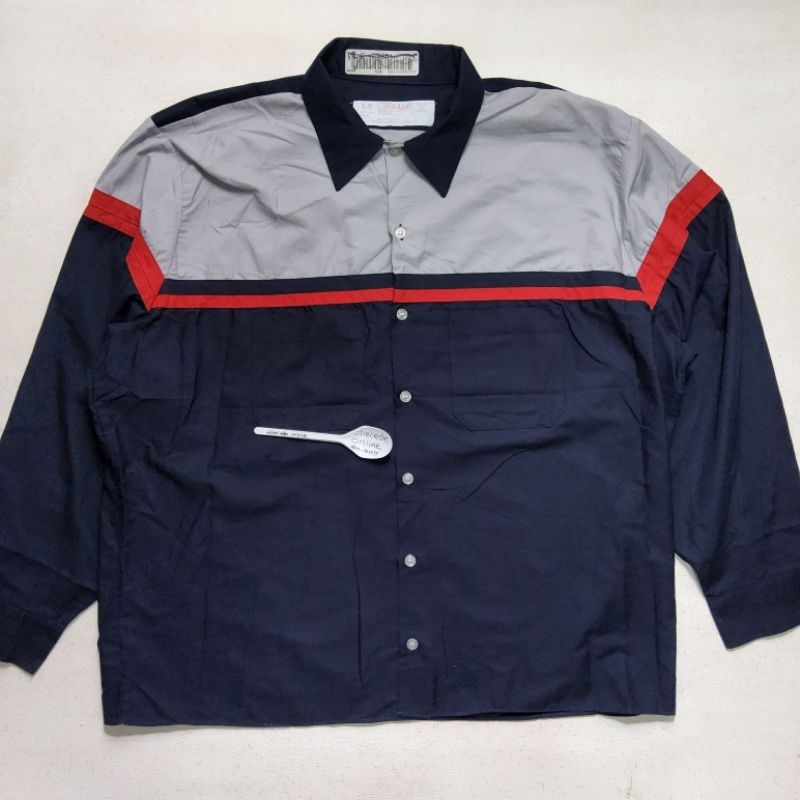 RED KAP IMAGE PLUS work shirt 90s MADE IN USA size XL