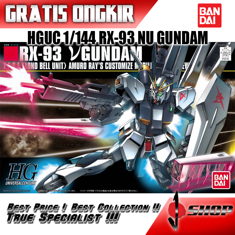 HG / HGUC 1/144 NU GUNDAM